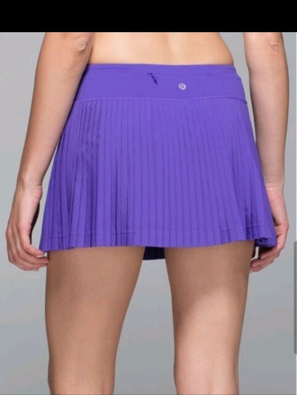 Lululemon Pleat To Street Skirt II Iris Flower Purple Sz 8